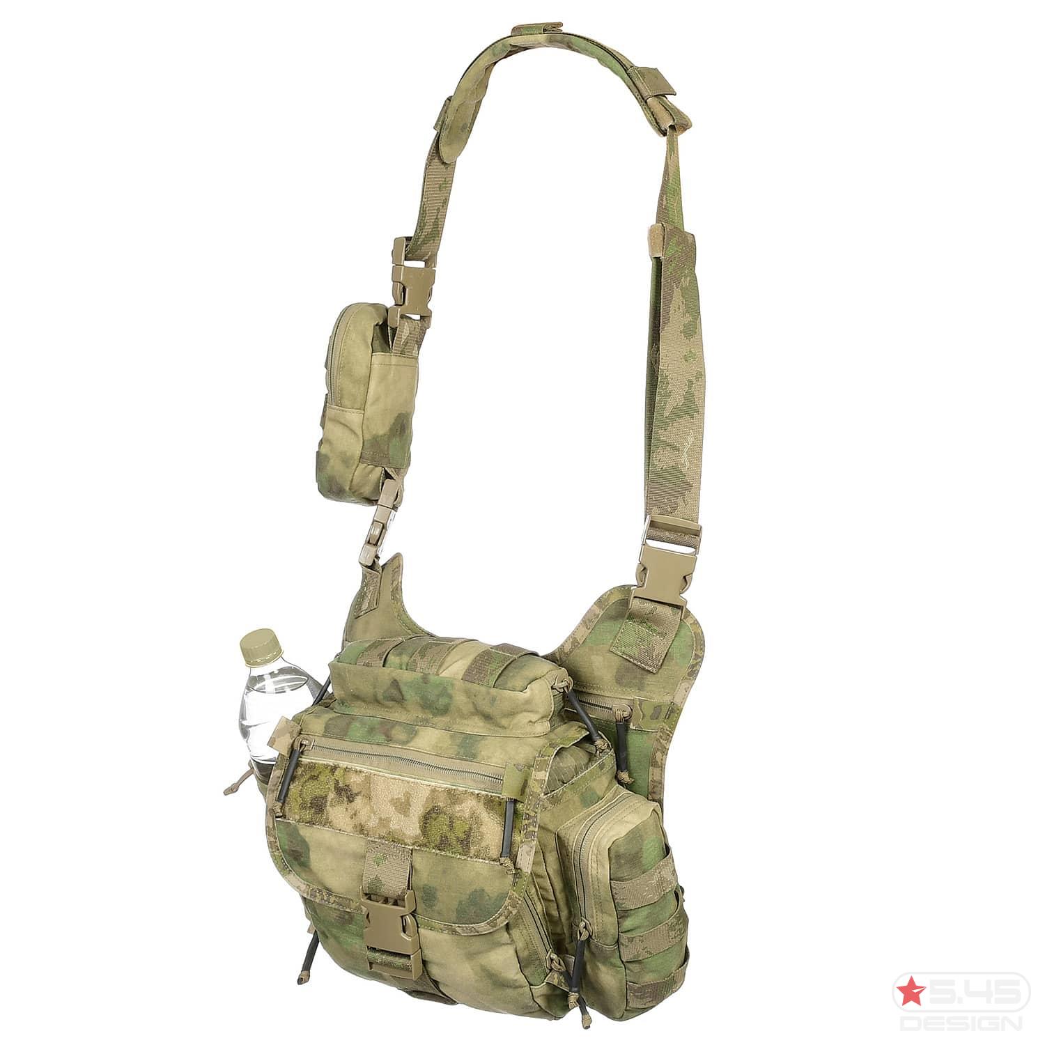 The bag is made from strong and durable CORDURA-500D fabric with IR remission properties.